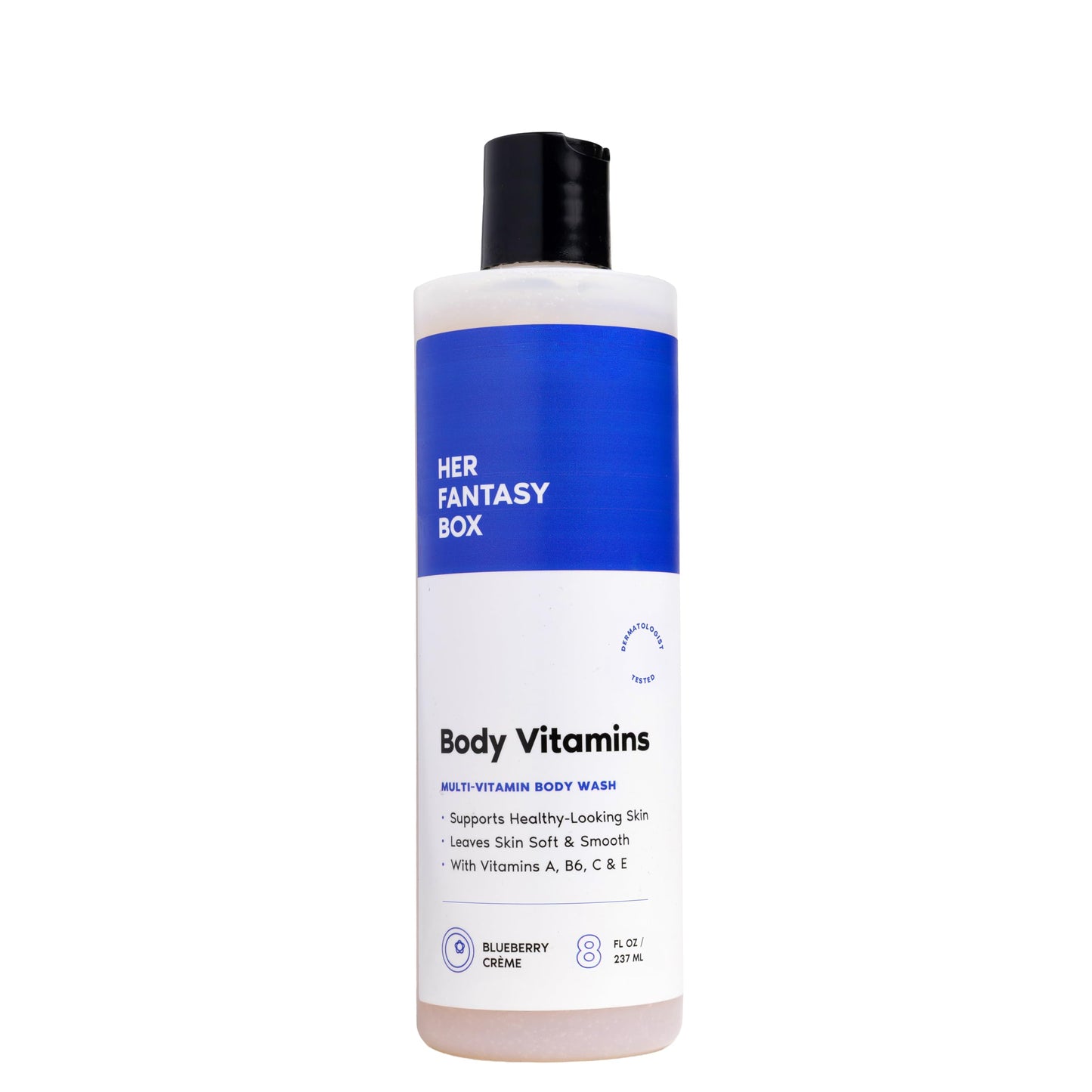 Her Fantasy Box | Body Vitamins Moisturizing Body Wash - Multi-Vitamin Cleanser with Vitamins A, B6, C & E, Hydrating & pH Balanced, Vegan & Cruelty Beauty & Personal Care Her Fantasy Box