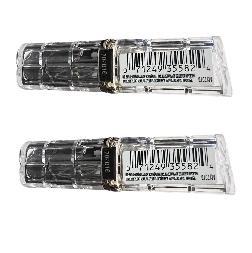 Pack of 2 L'Oreal Paris Colour Riche Shine Lipstick, Luminous Coral # 916