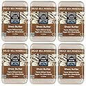 One With Nature Shea Butter Dead Sea Mineral Soap, 7 Ounce Bars (Pack of 6) Beauty & Personal Care One With Nature