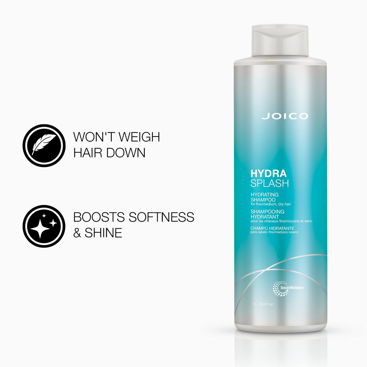 Joico HydraSplash Hydrating Shampoo and Conditioner For Fine Hair Set Beauty & Personal Care Joico