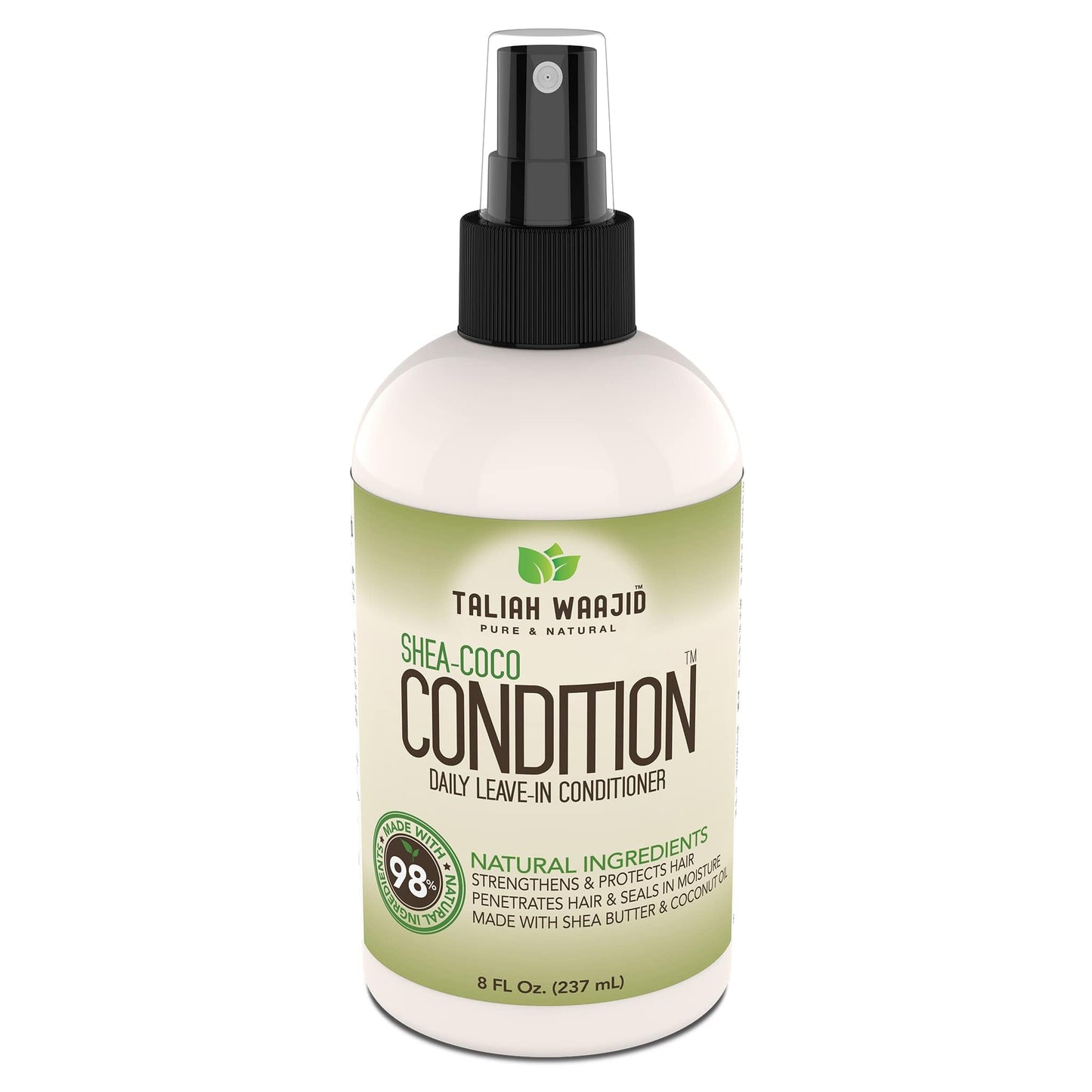 Taliah Waajid Shea-Coco Daily Leave-In Conditioner - 8oz - Moisturizing Detangler for Natural Curly, Kinky & Wavy Hair - Lightweight Hydration Beauty & Personal Care Taliah Waajid black earth products