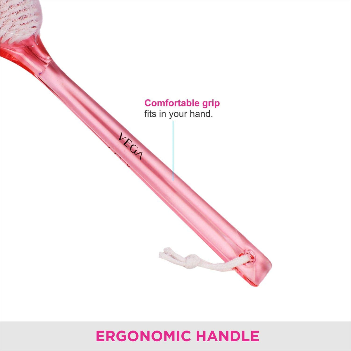 Vega Luxury Bristle Bath Brush 1 Pcs Beauty and Personal Care VEGA
