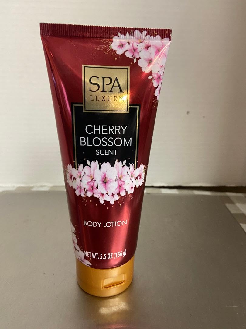 SPA LUXURY Cherry Blossom Scent Body Lotion 5.5 oz Beauty & Personal Care Spa Luxury