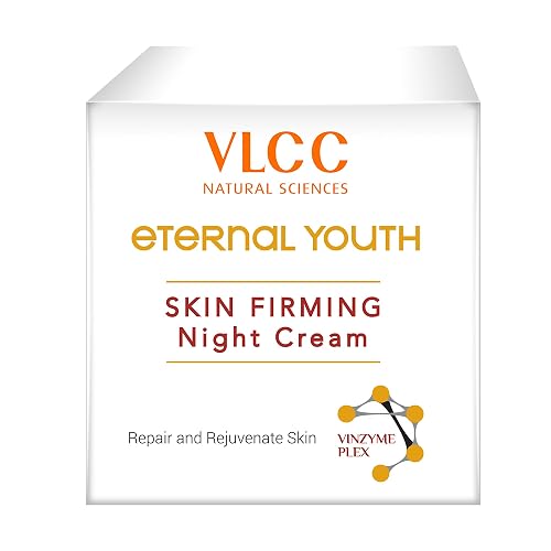 VLCC Eternal Youth Skin Firming Night Cream - Face Moisturizer - Hydrating Night Cream for Women - Lightweight and for All Skin Types - 1.7 oz Beauty & Personal Care VLCC
