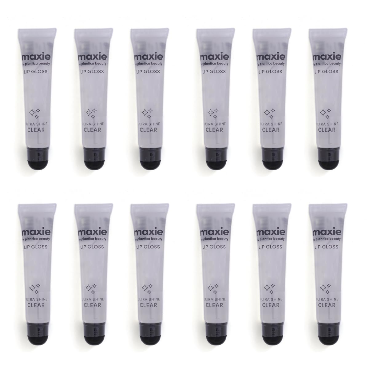 Maxie by Plantico Beauty Clear Lip Polish bulk (12 Pieces) CLEAR/ALOE (Original Clear, 12 PCS) Beauty & Personal Care MAXIE BY PLANTICA BEAUTY