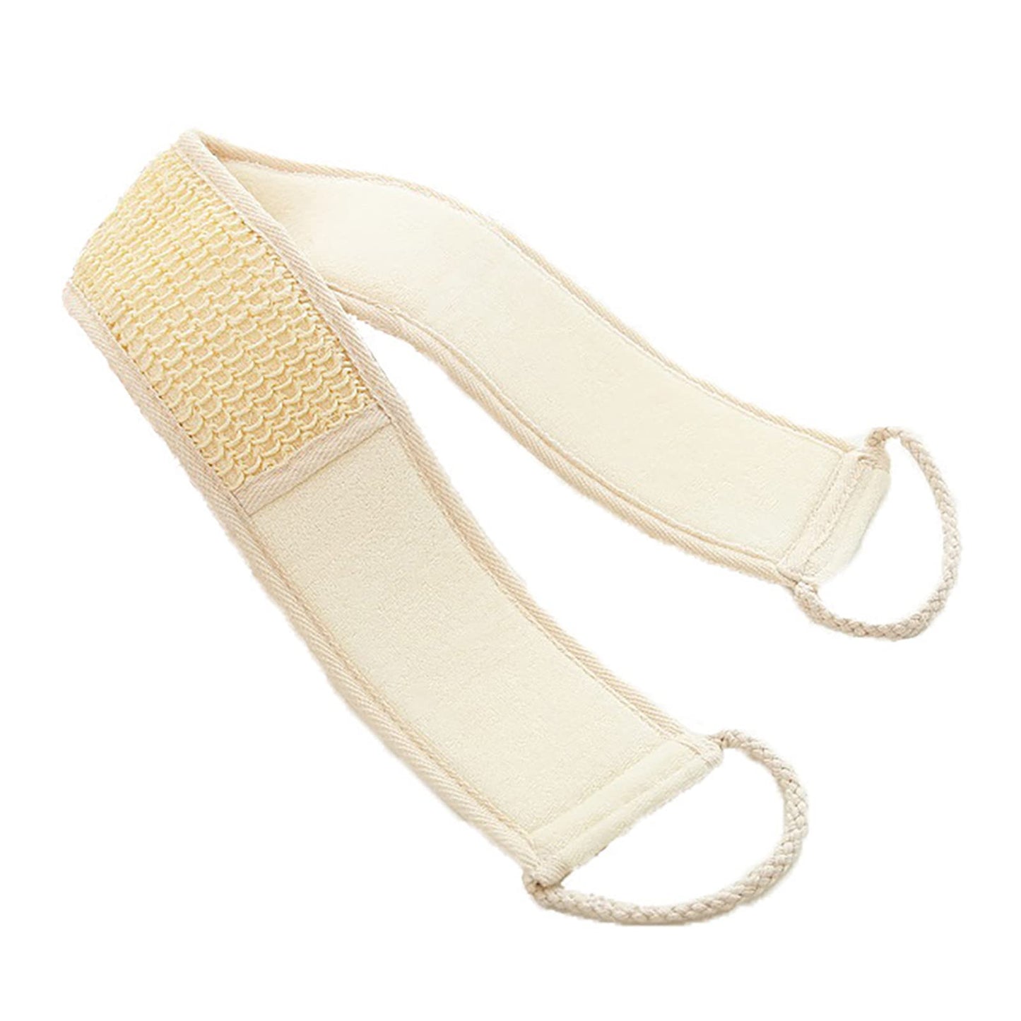 AkoMatial Body Exfoliator Double Sided Effective Fast Drying Reinforced Back Scrubber for Dorm Beauty and Personal Care AkoMatial