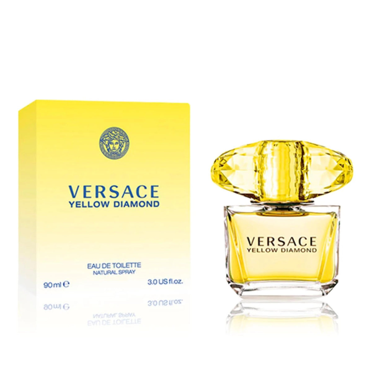 Yellow Diamond by Versace for Women Eau de Toilette Spray, 3 Ounce, Floral fruity