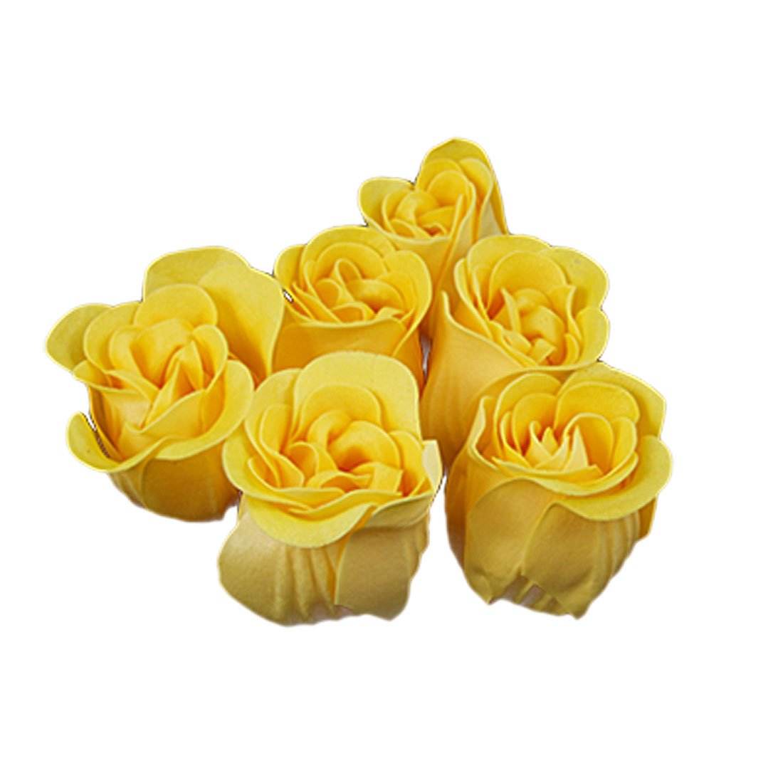 Ruilogod 6PCS Yellow Rose Design Scented Petal Bath Bathing (id: c20 49d 044 ad3 40c Beauty and Personal Care Ruilogod
