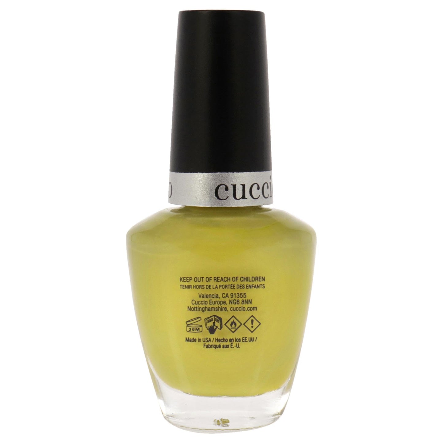 Cuccio Colour Colour Nail Polish - Triple Pigmented Formula - For Rich And True Coverage - Gives Ultra-Long-Lasting And High Shine Polish - Beauty & Personal Care Cuccio