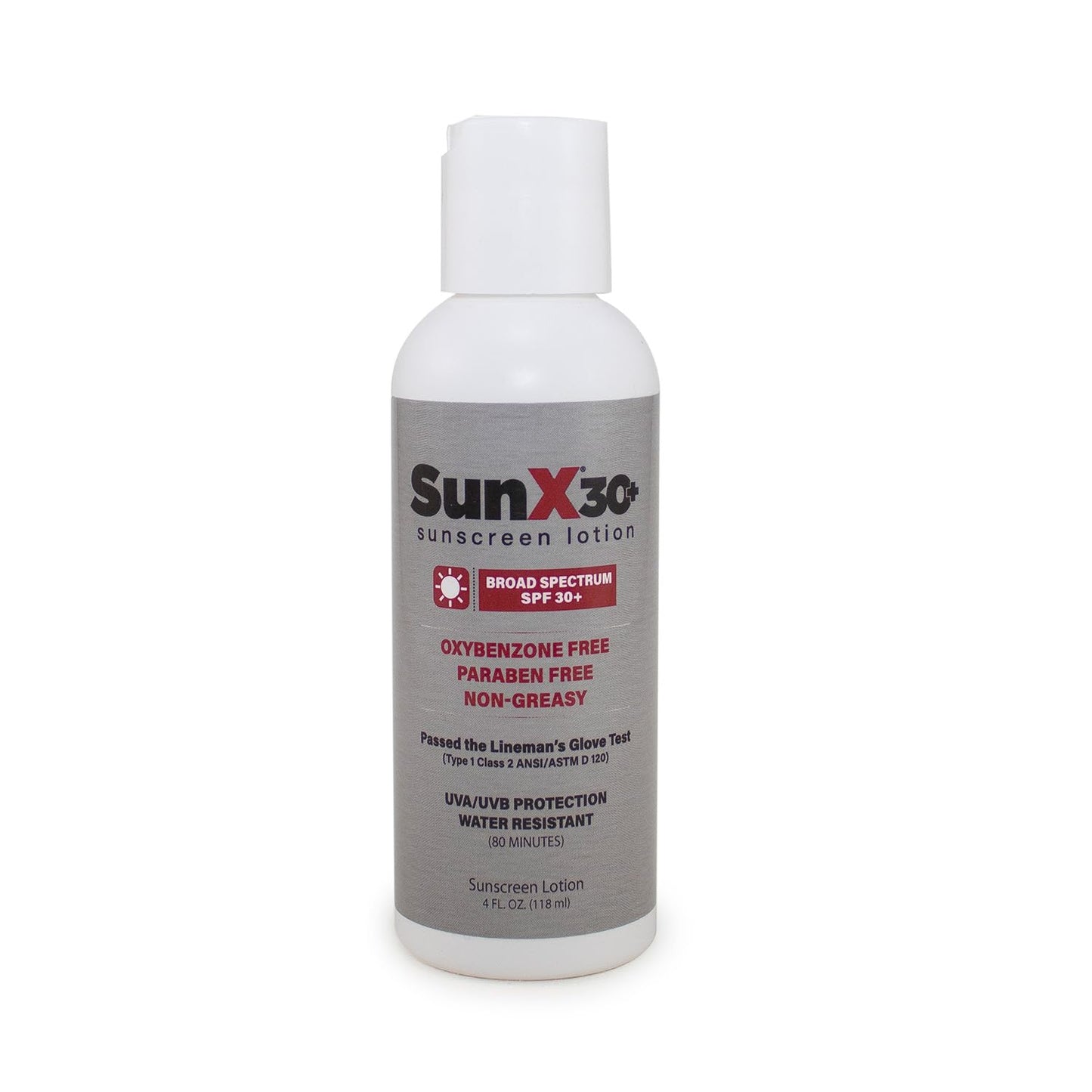 CoreTex Sun X 30+ SPF Broad Spectrum Sunscreen Lotion - 4oz Bottle of Paraben, Oxybenzone, Octinoxate, & Oil Free Sunscreen - No White Cast and Water Beauty & Personal Care CoreTex