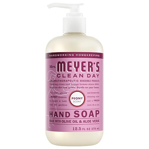 MRS. MEYER'S CLEAN DAY Hand Soap, Peony Scent, 12.5 Fl Oz Bottle Beauty & Personal Care Mrs. MEYER'S
