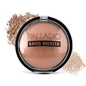 Palladio Baked Bronzer, Highly Pigmented and Easy to Blend, Shimmery Bronzed Glow, Use Dry or Wet, Lasts all day long, Provides Rich Tanning Color Beauty & Personal Care Palladio