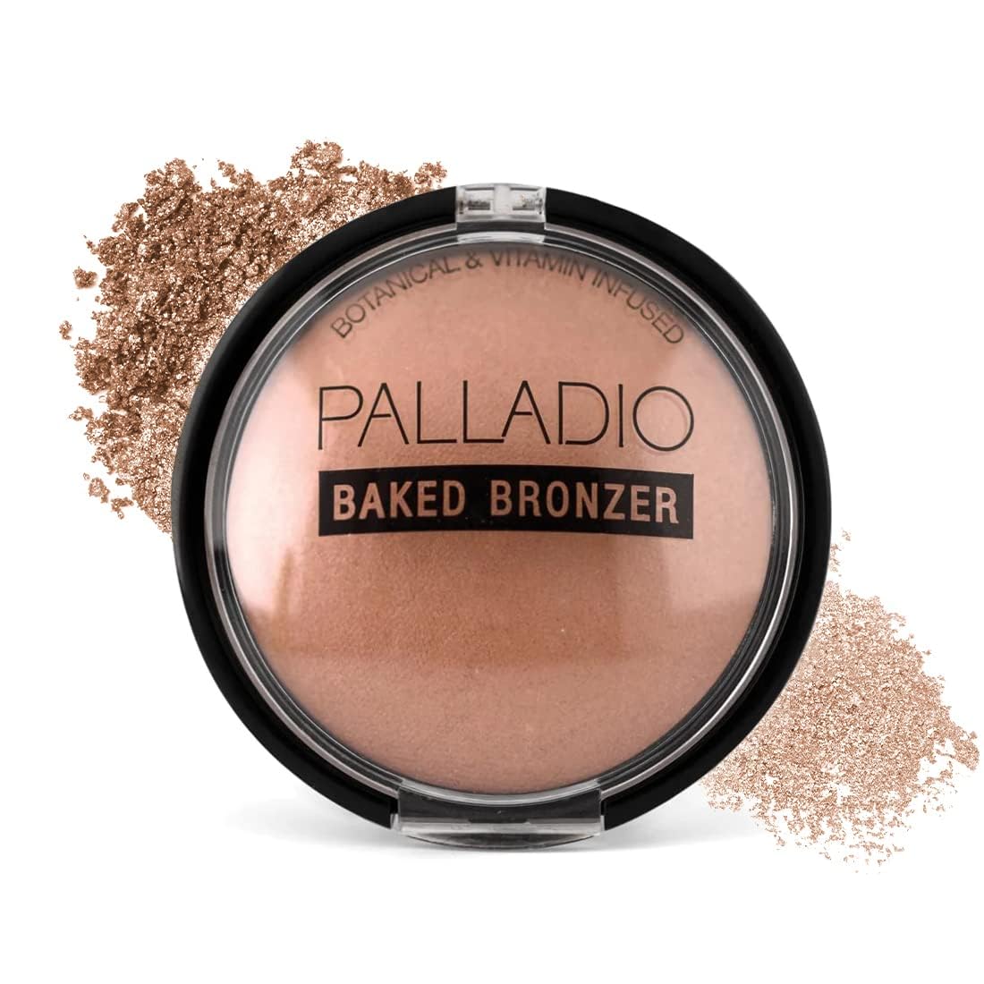 Palladio Baked Bronzer, Highly Pigmented and Easy to Blend, Shimmery Bronzed Glow, Use Dry or Wet, Lasts all day long, Provides Rich Tanning Color Beauty & Personal Care Palladio