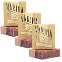 Varina Silk & Honey Soap Bar - Gentle Cleansing for Sensitive Skin, Sweet and Vanilla - 3 Pack Handmade Soap Beauty & Personal Care Varina