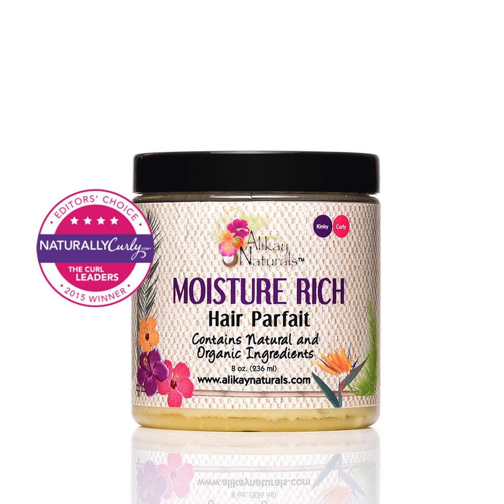 Alikay Naturals Moisturizer Rich Hair Parfait Natural Shea Butter, Argan Oil & Coconut Oil 8 Ounce Beauty & Personal Care Alikay Naturals