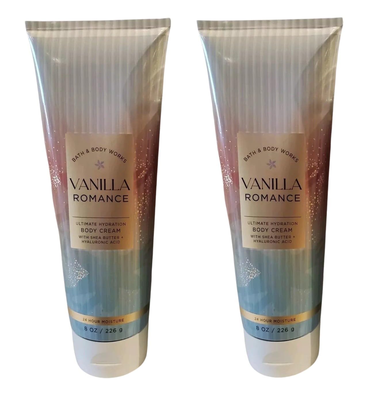 Bath & Body Works Vanilla Romance Body Cream 2-Pack - Warm Vanilla Moisturizing Lotion Set Beauty & Personal Care Bath & Body Works