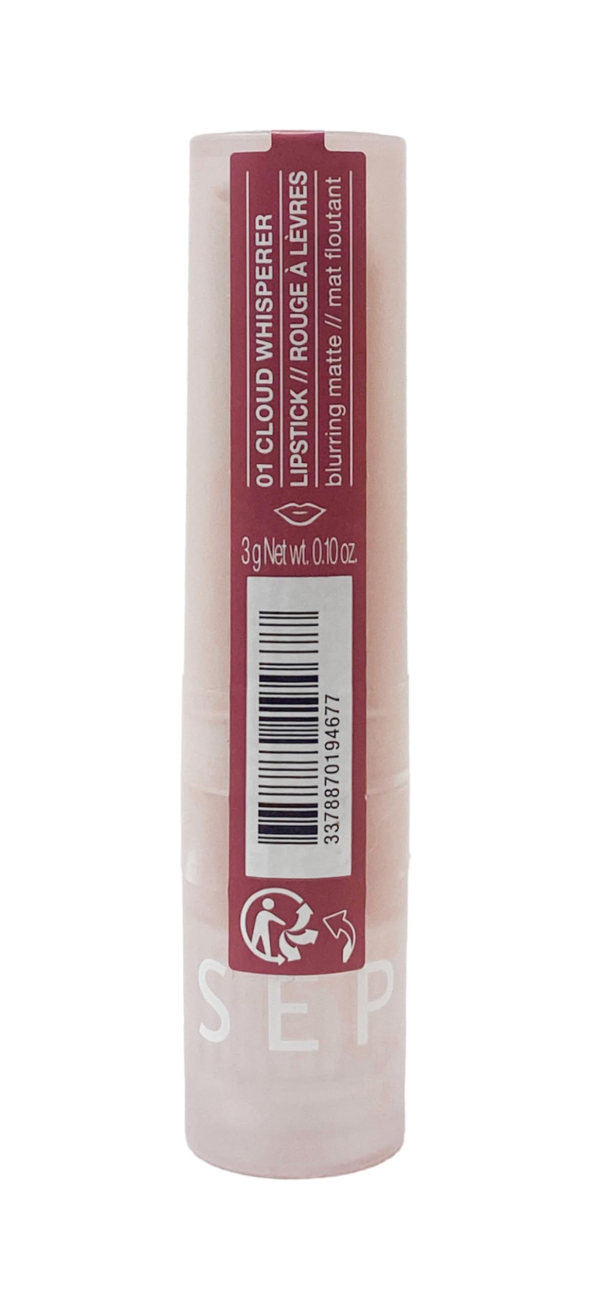SEPHORA Collection Cloud Blurred Matte Lipstick - 01 Cloud Whisperer (soft, neutral nude) .10 Oz Beauty & Personal Care SEPHORA