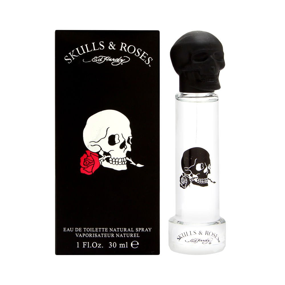 ED HARDY Skulls & Roses Eau de Toilette Spray for Men, 1.0 Ounce Beauty & Personal Care ED HARDY
