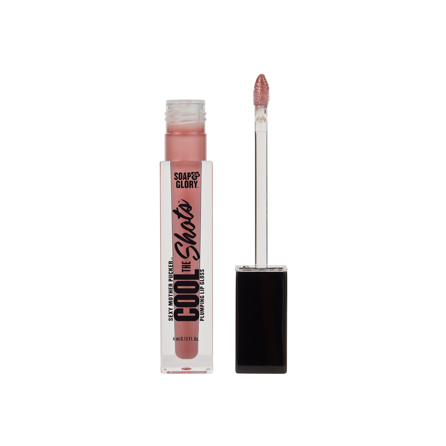 Soap & Glory SMP Cool The Shots Plumping Lip Gloss - Hydrating & Cooling Lip Plumper - Infused with Menthol & Vitamin E - High Shine, Glossy Finish Beauty and Personal Care Soap & Glory