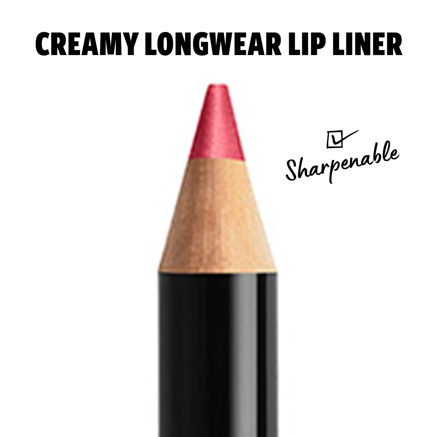 NYX PROFESSIONAL MAKEUP Slim Lip Pencil, Long-Lasting Creamy Lip Liner, Edge Pink, 0.04 oz Beauty & Personal Care NYX PROFESSIONAL MAKEUP