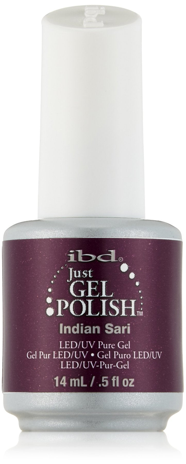 IBD Just Gel Nail Polish, Indian Sari, 0.5 Fluid Ounce