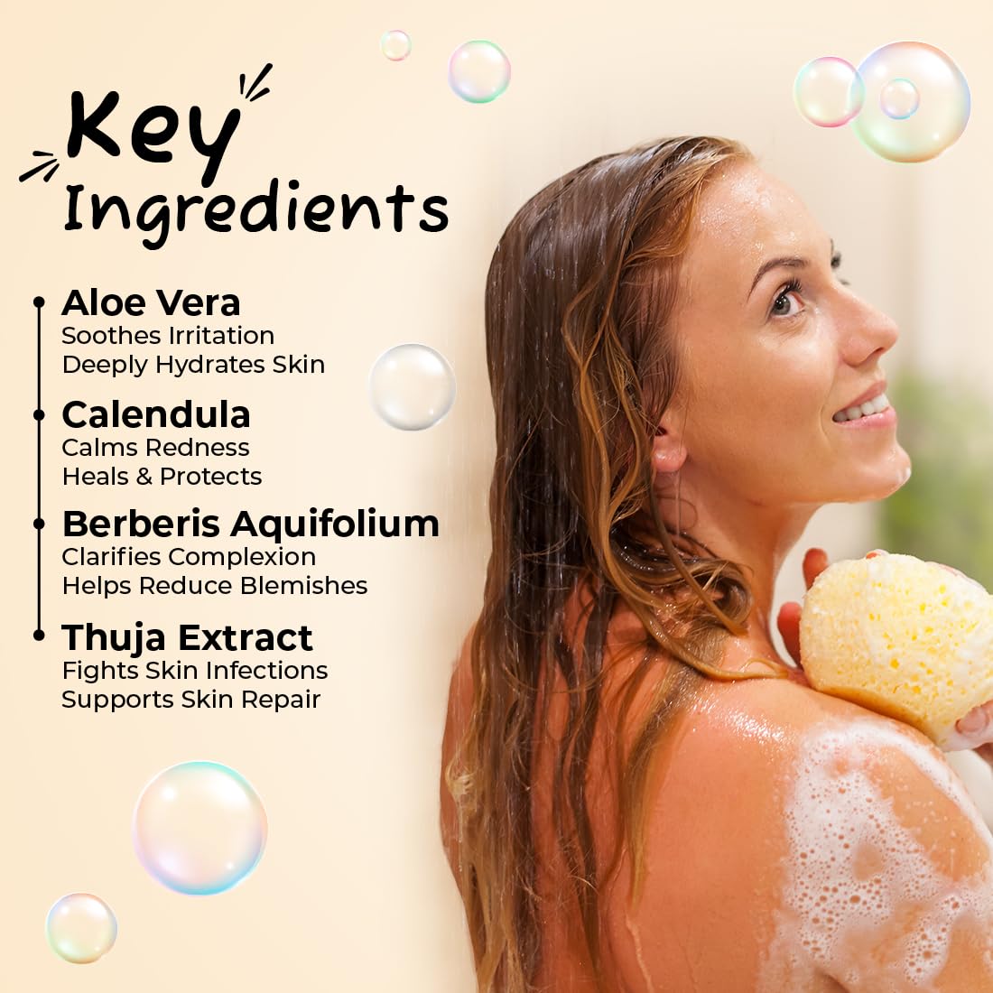 Bakson's Sunny Derm Aid Soap with Berberis & Calendula 75gm Pack of 4 Beauty & Personal Care Bakson