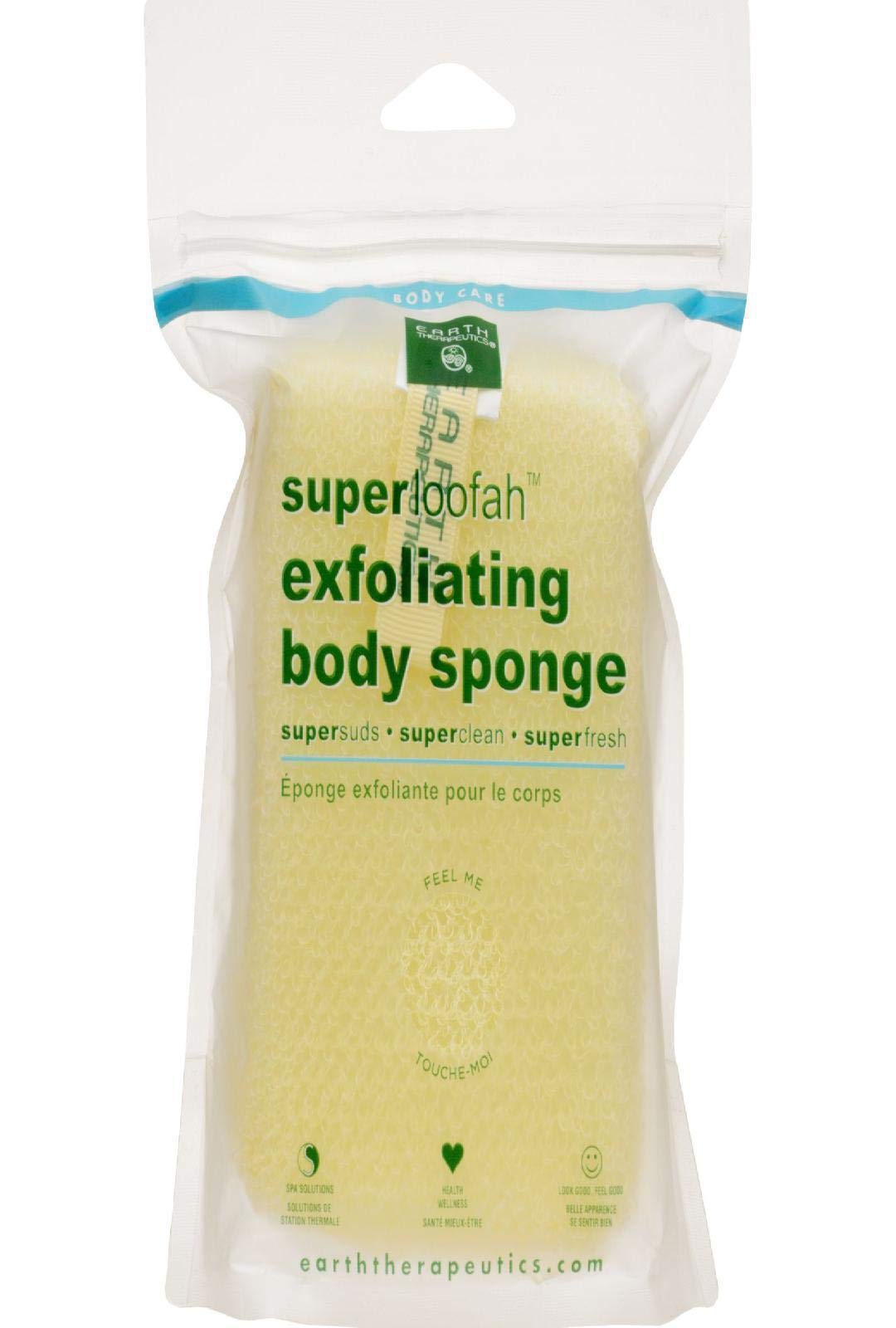 Earth Therapeutics Loofah, Super, Exfoliating, Body Sponge Beauty and Personal Care Earth Therapeutics