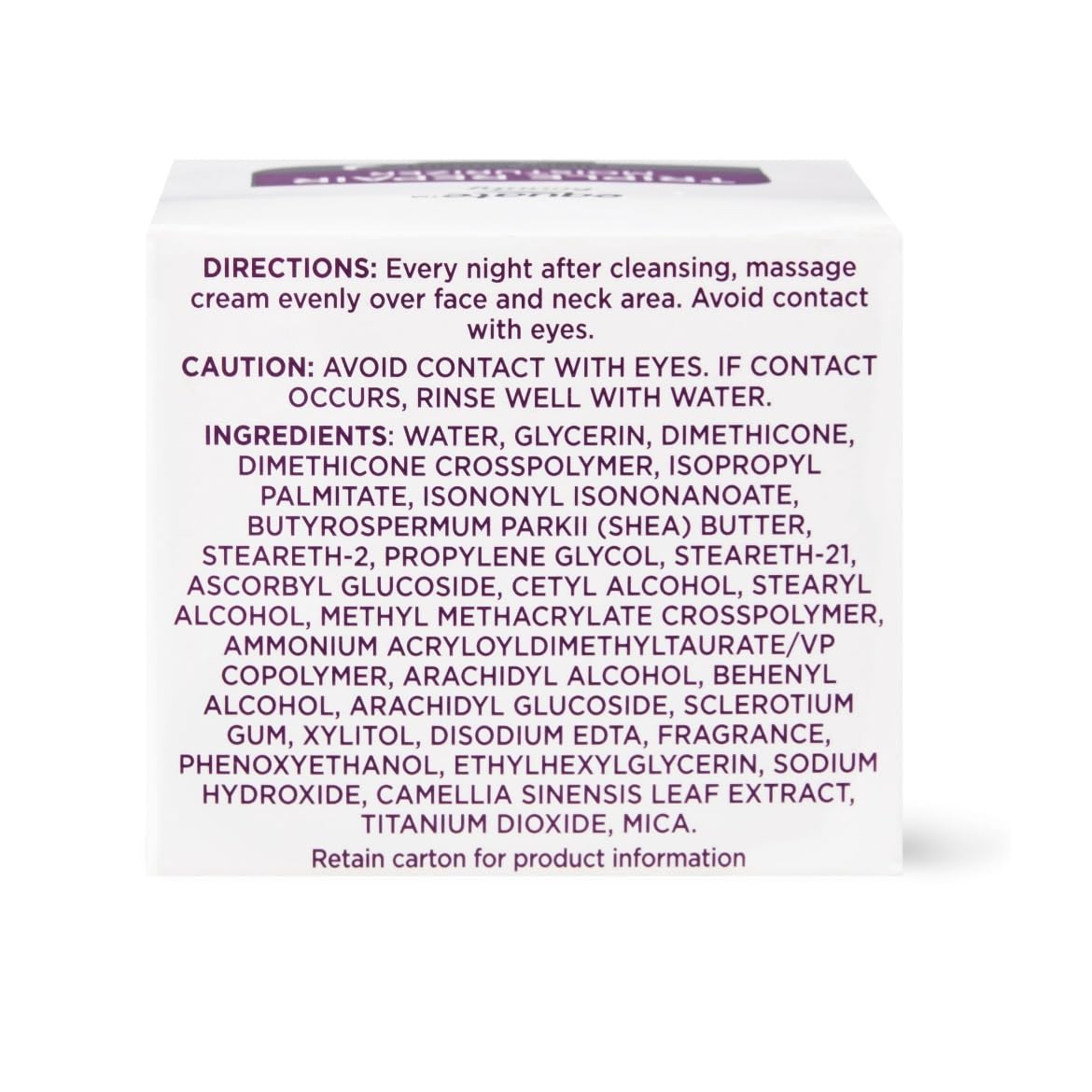 Equate Beauty Triple Repair Moisturizer Night Cream, All Skin Types, 1.7 oz Beauty & Personal Care Equate