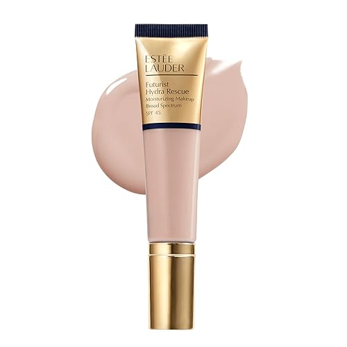 Estée Lauder Futurist Hydra Rescue Moisturizing Foundation Makeup SPF 45 for a 12-Hour Glow, 1.2 Fl Oz, 3C2 Pebble Beauty & Personal Care Estée Lauder