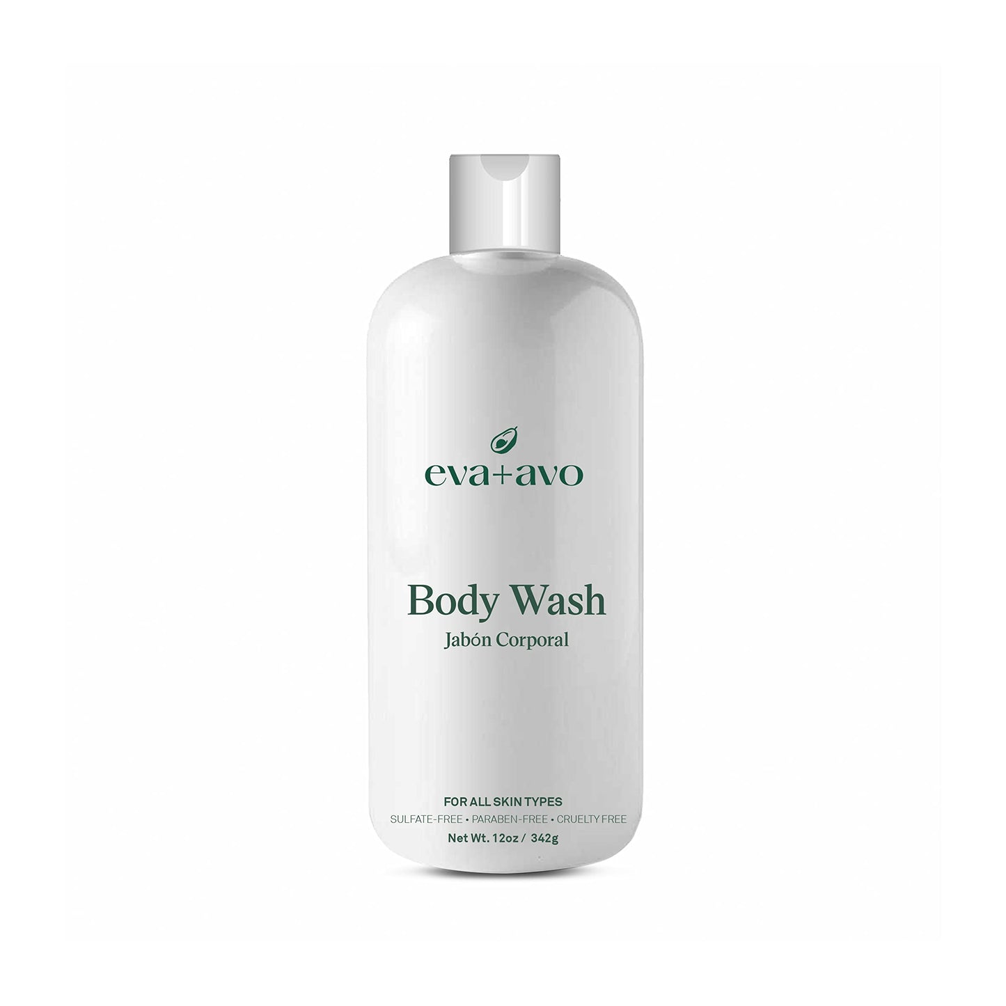 Eva + Avo Hydrating Body Wash with Avocado & Rosemary, Luxurious Moisturizing Shower Cleanser for Dry, Sensitive & All Skin Types, Sulfate Beauty & Personal Care Eva + Avo