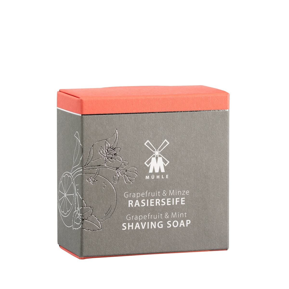 MÜHLE Shaving Soap - Shaving Soap with Grapefruit & Mint for All Skin Types - Fruity & Revitalising - 65 g Beauty and Personal Care MÜHLE