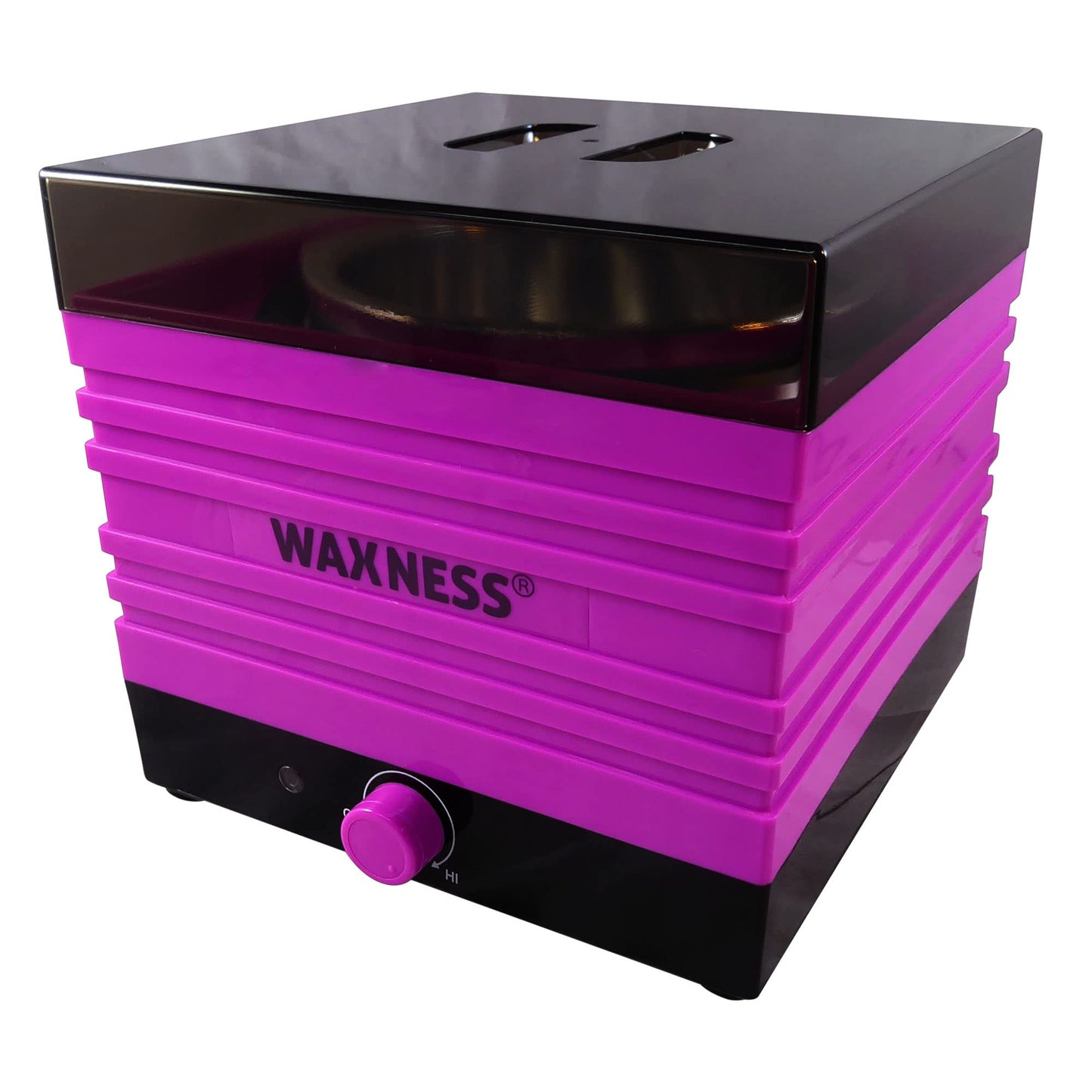 Waxness W-CUBE Professional Wax Heater - Pink, 1 lb Capacity, Adjustable temperature, 100W, for Professional Use Beauty and Personal Care Waxness