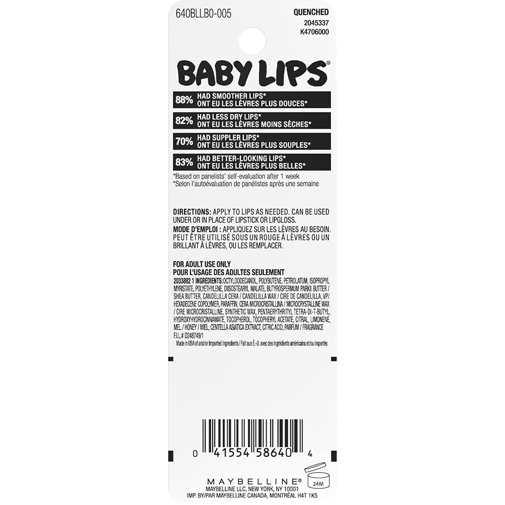 Maybelline Baby Lips Beauty and Personal Care MAYBELLINE