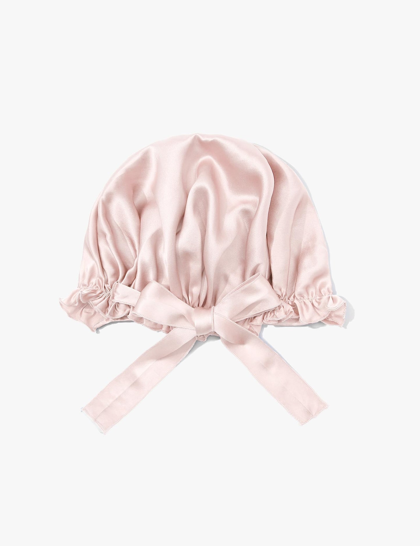LilySilk Silk Bonnet for Sleeping Womens Sleep Cap 100% 19MM Mulberry Silk for Long Curly Hair Adjustable Stretchy Light Beige Beauty and Personal Care LilySilk