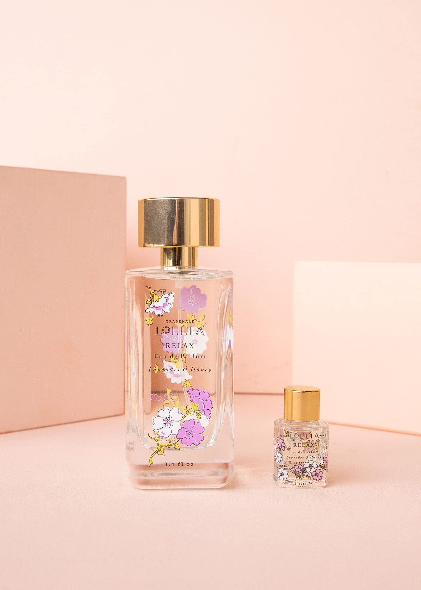 LOLLIA Relax Eau de Parfum Bundle | A Beautifully Captivating Perfume | Sophisticated, Modern Scent Featuring Blushing Fragrance Notes Beauty & Personal Care LOLLIA