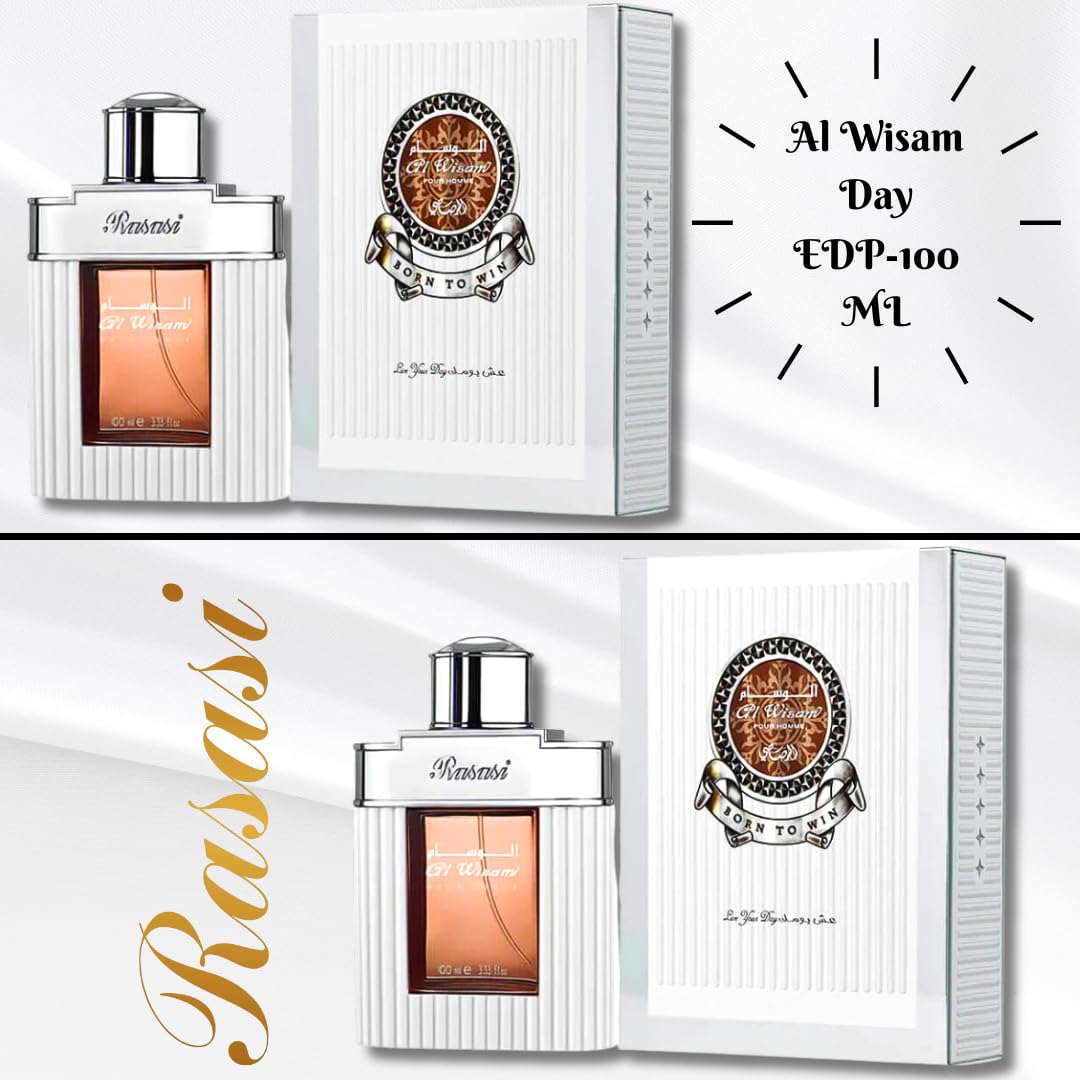 RASASI Al Wisam Day EDP - 100ml (2 Pack) Beauty & Personal Care RASASI