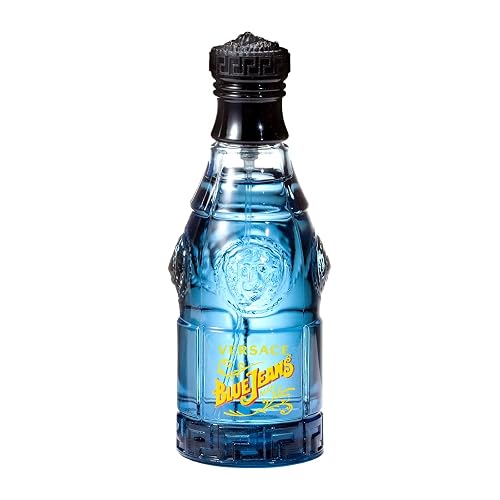 Versace Blue Jeans for Men Eau de Toilette Spray, 2.5 Ounce/75 ml Beauty & Personal Care Versace