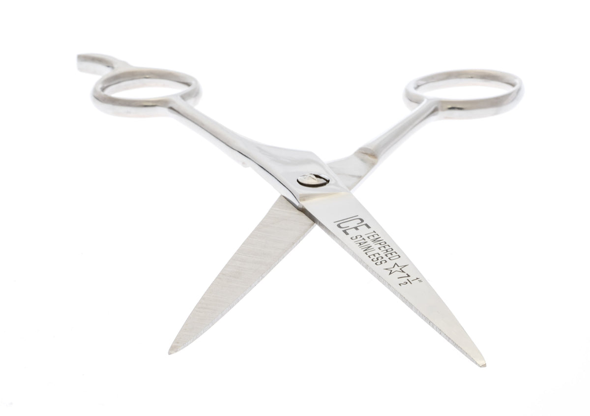 SE 7-1/2" Ice Tempered Stainless Steel Barber Scissors - SP105