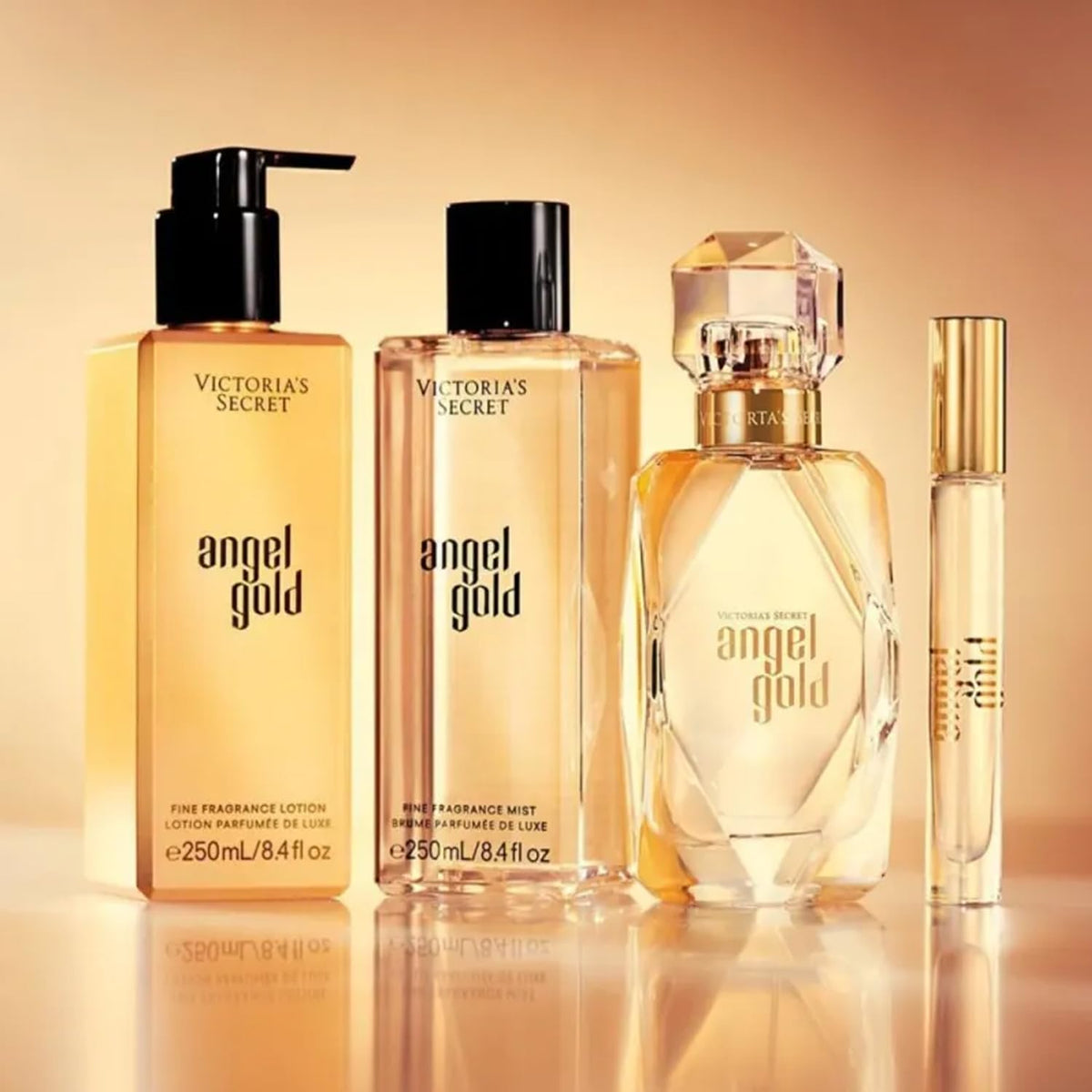 Victoria's Secret Angel Gold Scented Fragrance Body Lotion 8.4 Ounce