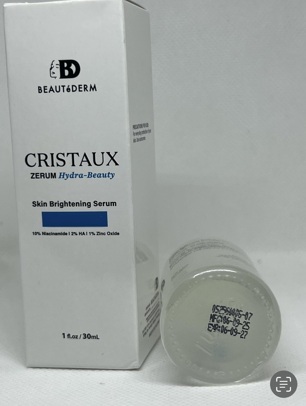 B-Derm Cristaux Zerum Hydra-Beauty: Complexion Care Serum (30ml) Beauty & Personal Care Beautederm