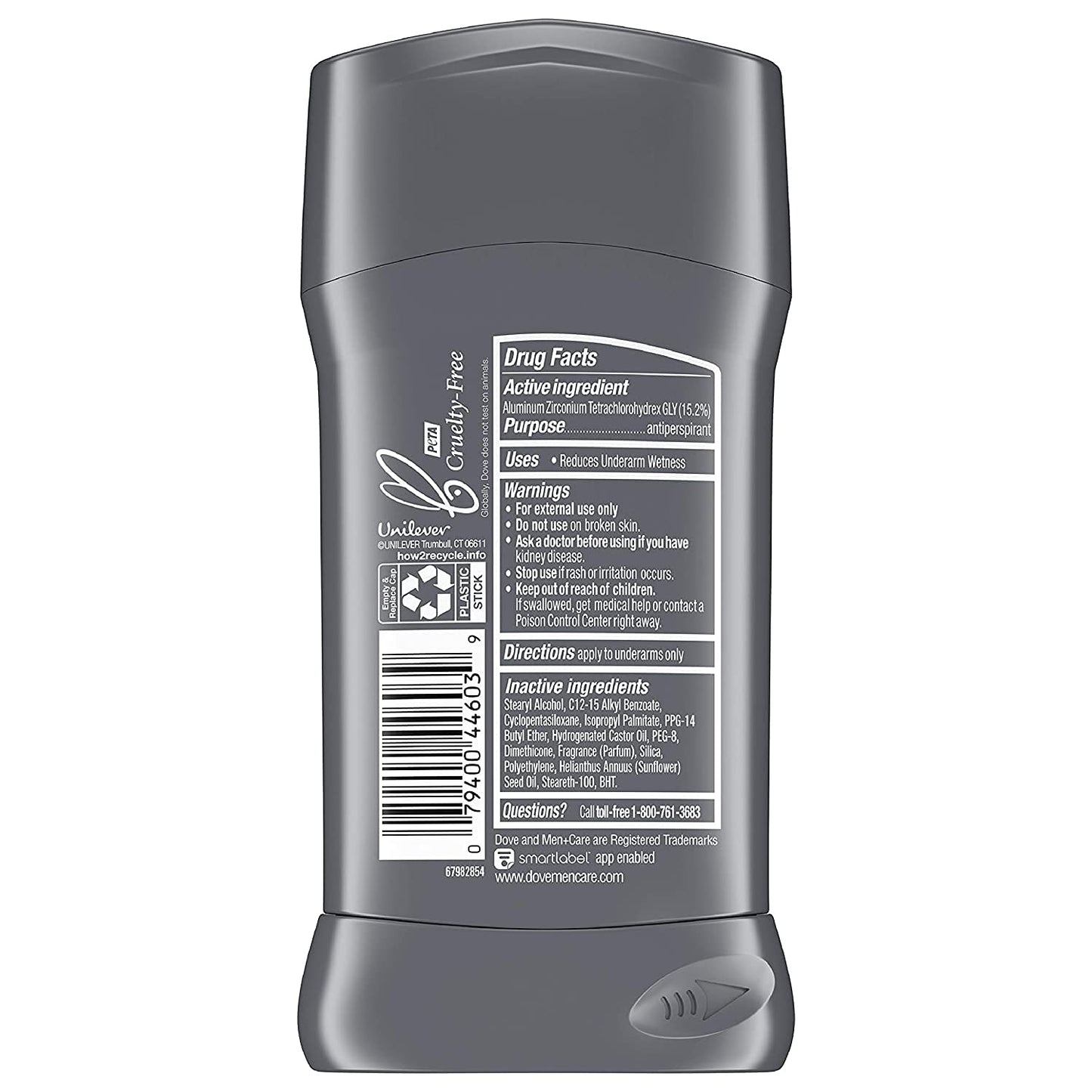Dove Men+Care Antiperspirant Stick, Sensitive Shield, 2.7 Ounce (Pack of 2) Beauty and Personal Care Dove