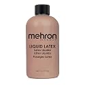 Mehron Makeup Liquid Latex | SFX Makeup | Halloween Latex Makeup | Latex Glue for Skin | Prosthetic Glue 9 fl oz (266 ml) (Dark Flesh) Beauty & Personal Care Mehron