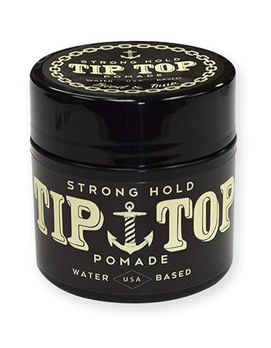 Tip Top Strong Hold Water Based Pomade 4.25oz Beauty & Personal Care TipTop