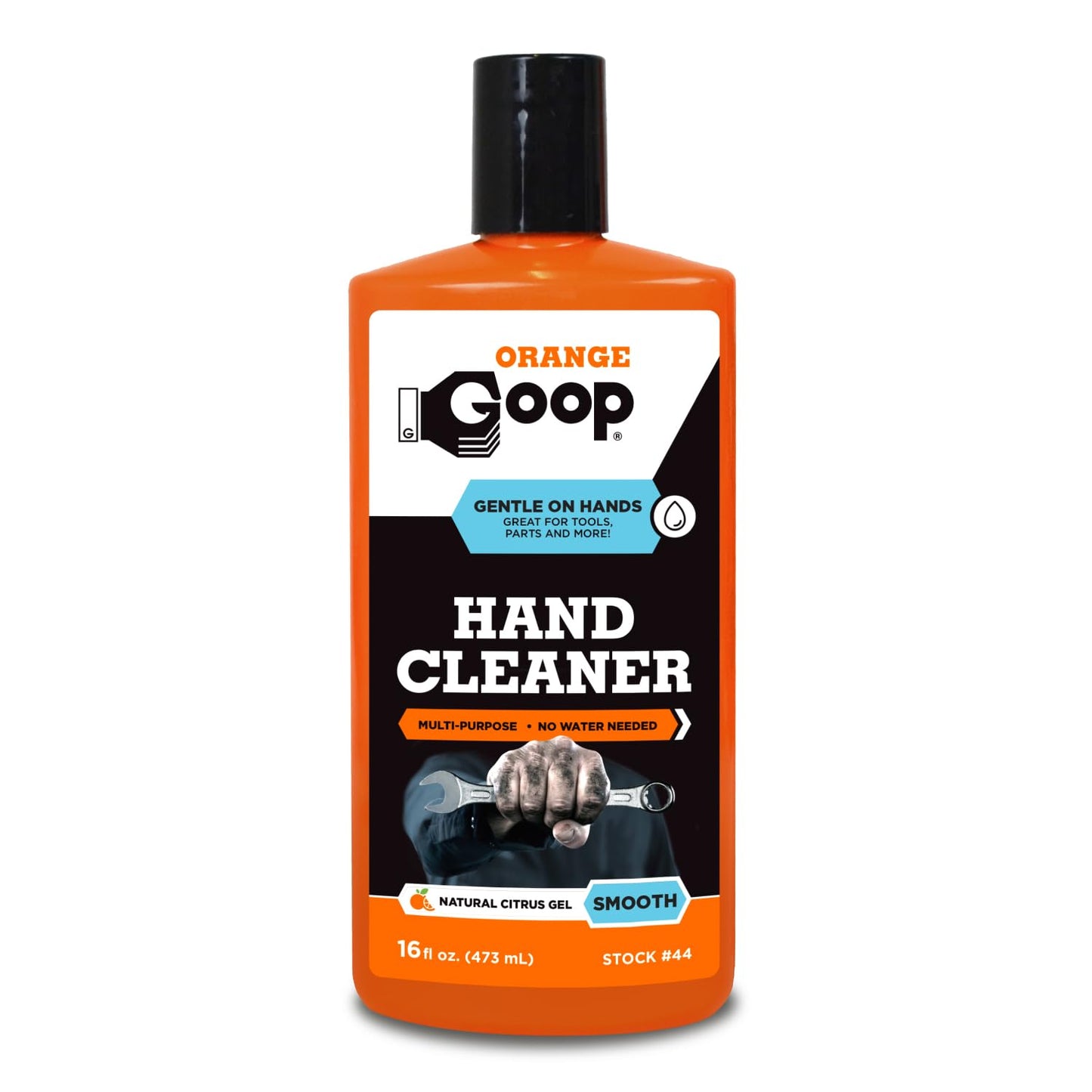 GOOP Orange Liquid Multi-Purpose Waterless Hand Cleaner - 16 oz Flip-Top Bottle Beauty & Personal Care GOOP