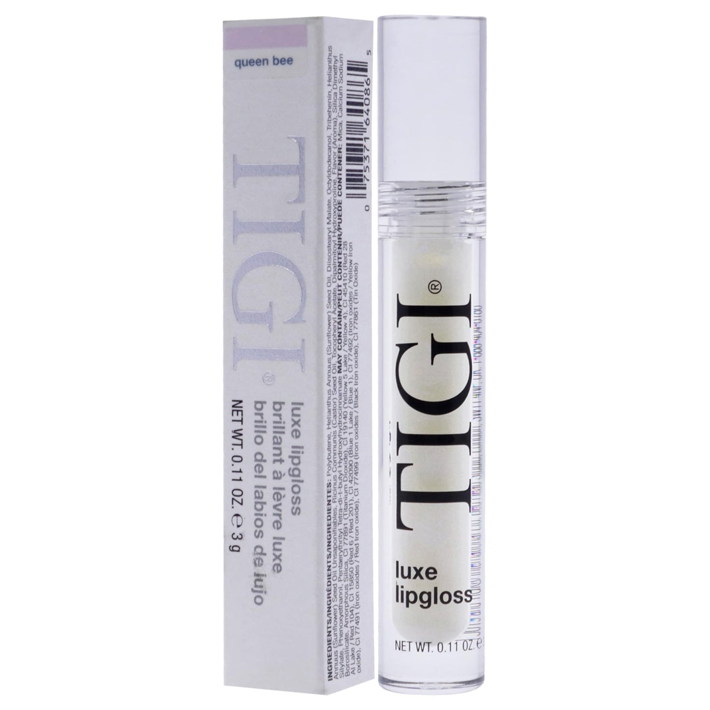Tigi Luxe Lipgloss - Queen Bee By Tigi for Women - 0.11 Oz Lip Gloss, 0.11 Oz Beauty & Personal Care TIGI