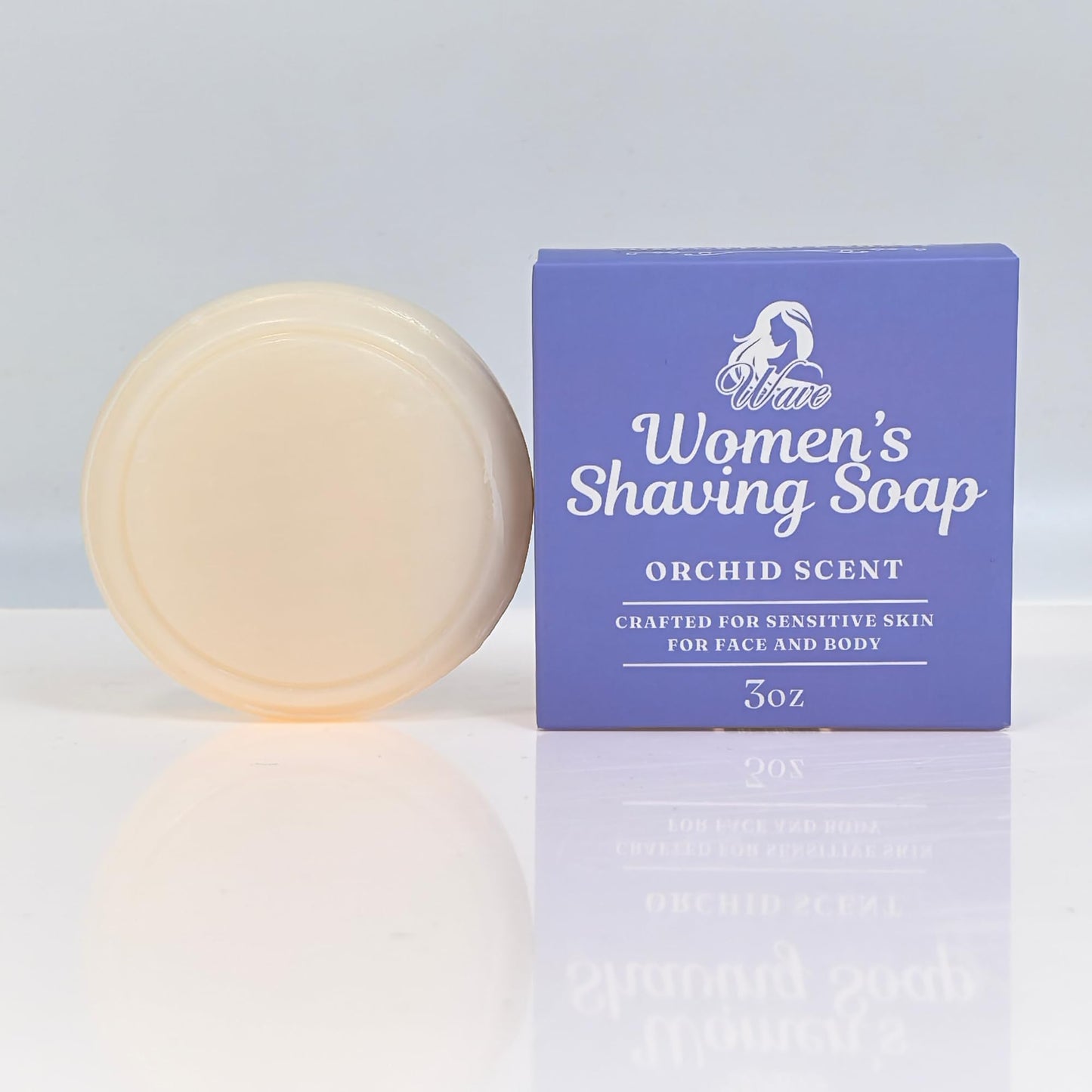 Orchid Scented Shaving Soap for Women - Shea Butter Enriched Moisturizing Bar for Sensitive Skin - Long-Lasting, Smooth Shave for Legs, Underarms Beauty and Personal Care G.B.S