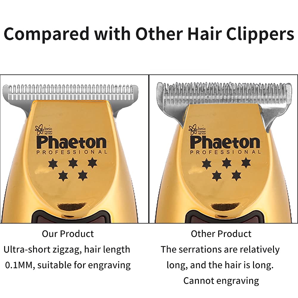 Beard Trimmer for Men, Professional Electric Hair Cutting Machine Hair Trimmer, Fine-Cut Hair Trimmer, Electric Cordless Hair Clippers with Beard Beauty and Personal Care Baagialdic