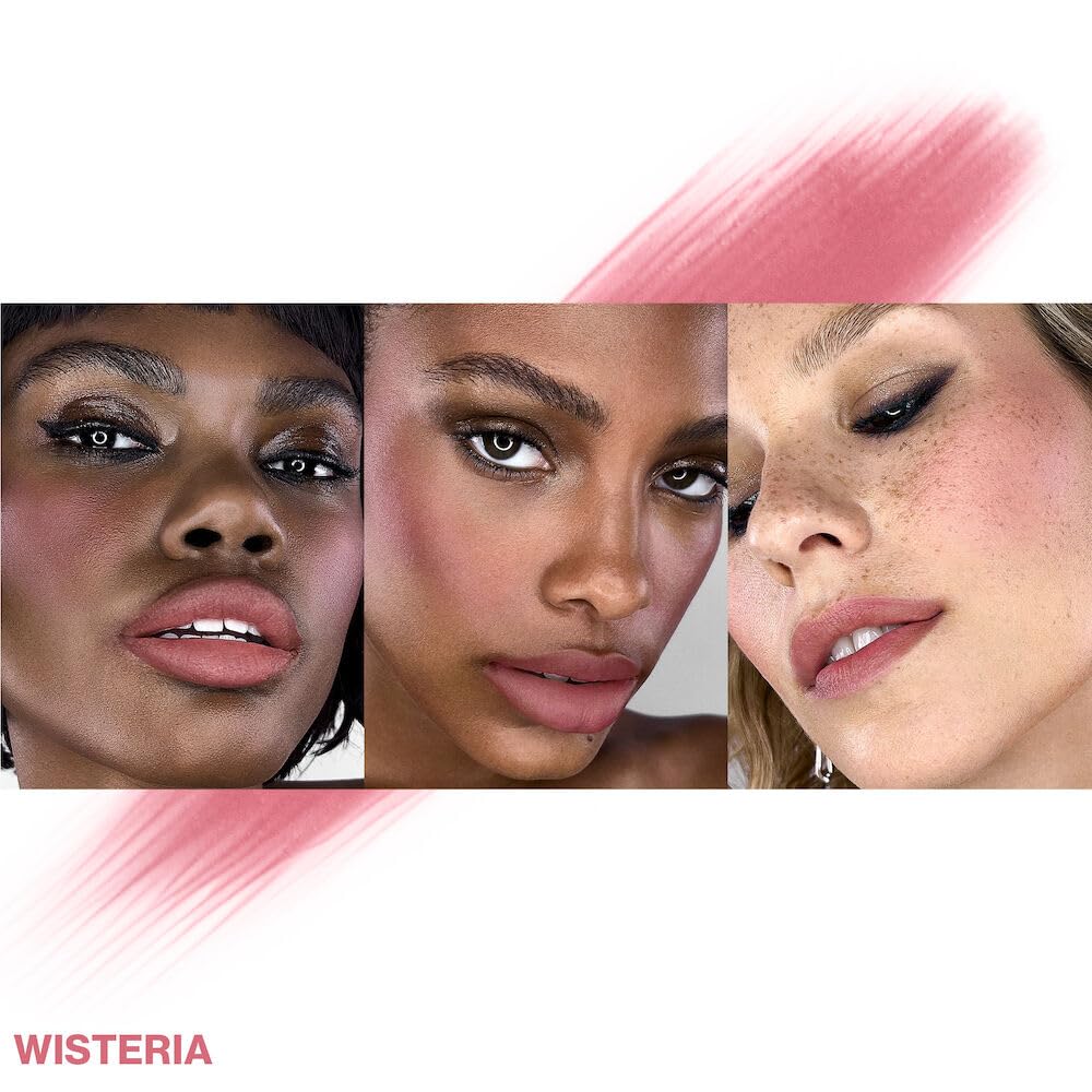Smashbox Halo Sheer To Stay Cream Cheek + Lip Tint | Sheer-to-Medium Coverage + Matte, 0.34 Fl Oz, Wisteria Beauty & Personal Care Smashbox