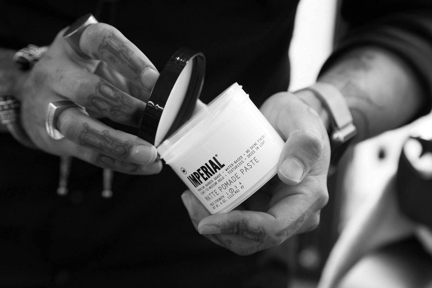 Imperial Barber Pomade, Matte Paste, 2 oz. Beauty & Personal Care Imperial Barber Grade Products