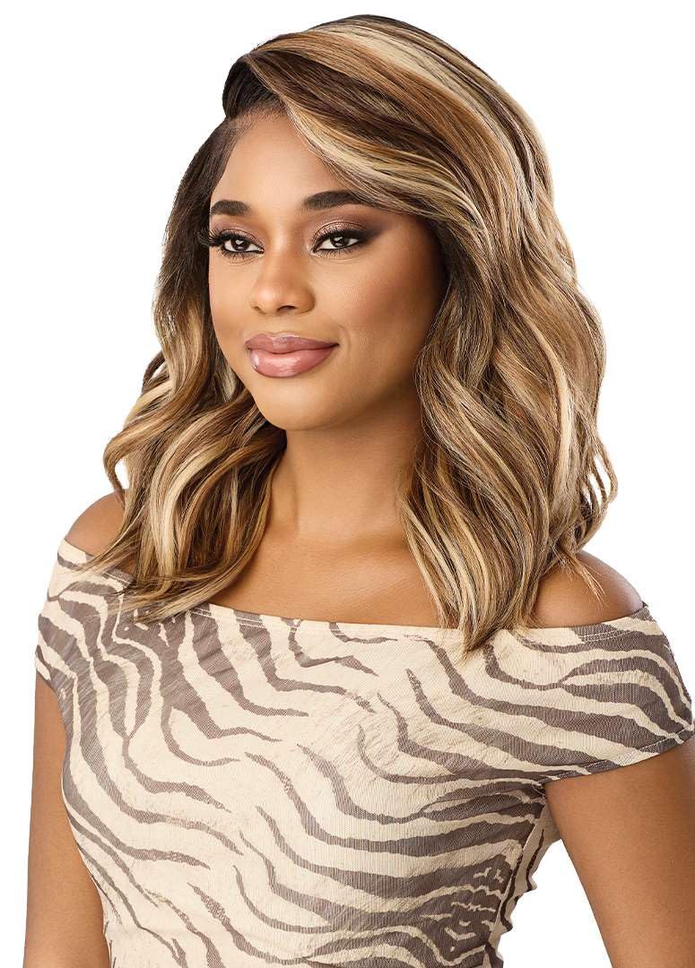 Outre Lace Front Wig - Melted Hairline - TruCurve - TruCurve 9 (JET BLACK 1)